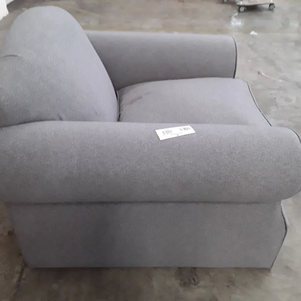QUALITY DESIGNER CHILMARK ARMCHAIR - FOG FABRIC