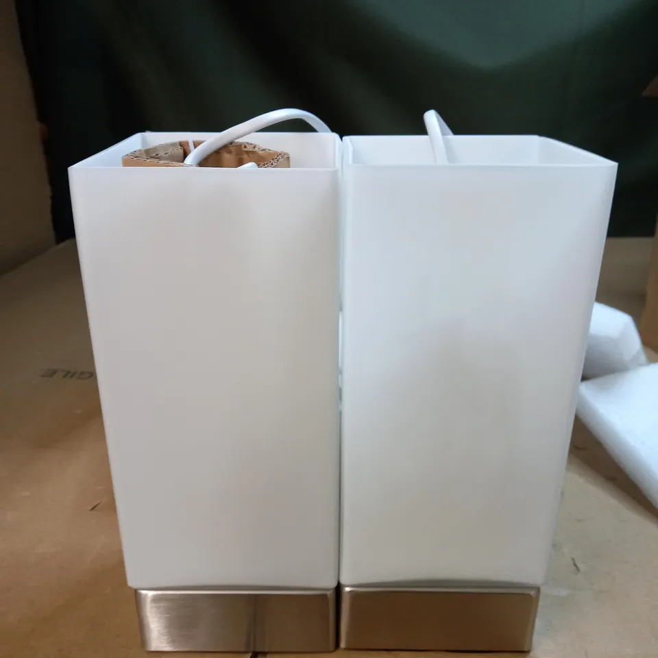 JOHN LEWIS MITCH SET OF TOUCH LAMPS 
