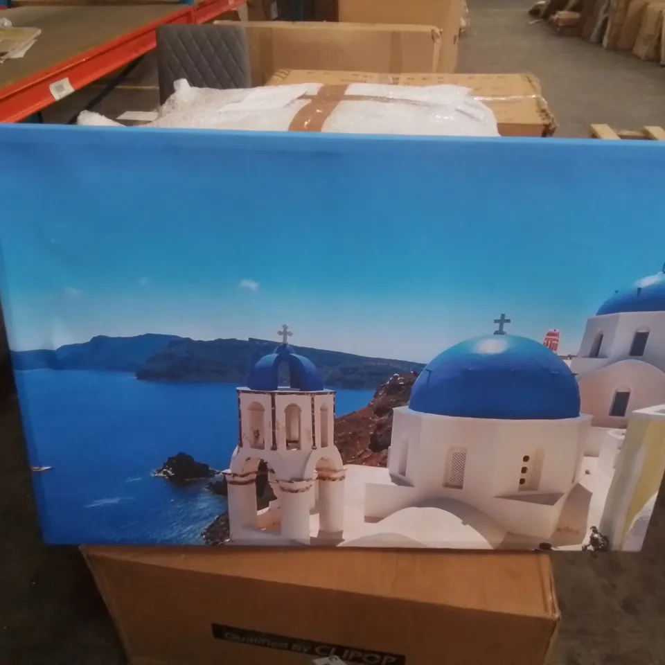 SANTORINI WONDER GREECE- WRAPPED CANVAS PHOTGRAPH
