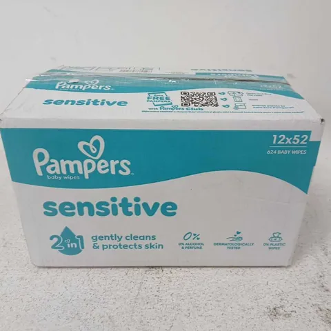 PAMPERS SENSITIVE BABY WIPES – 624 WIPES 