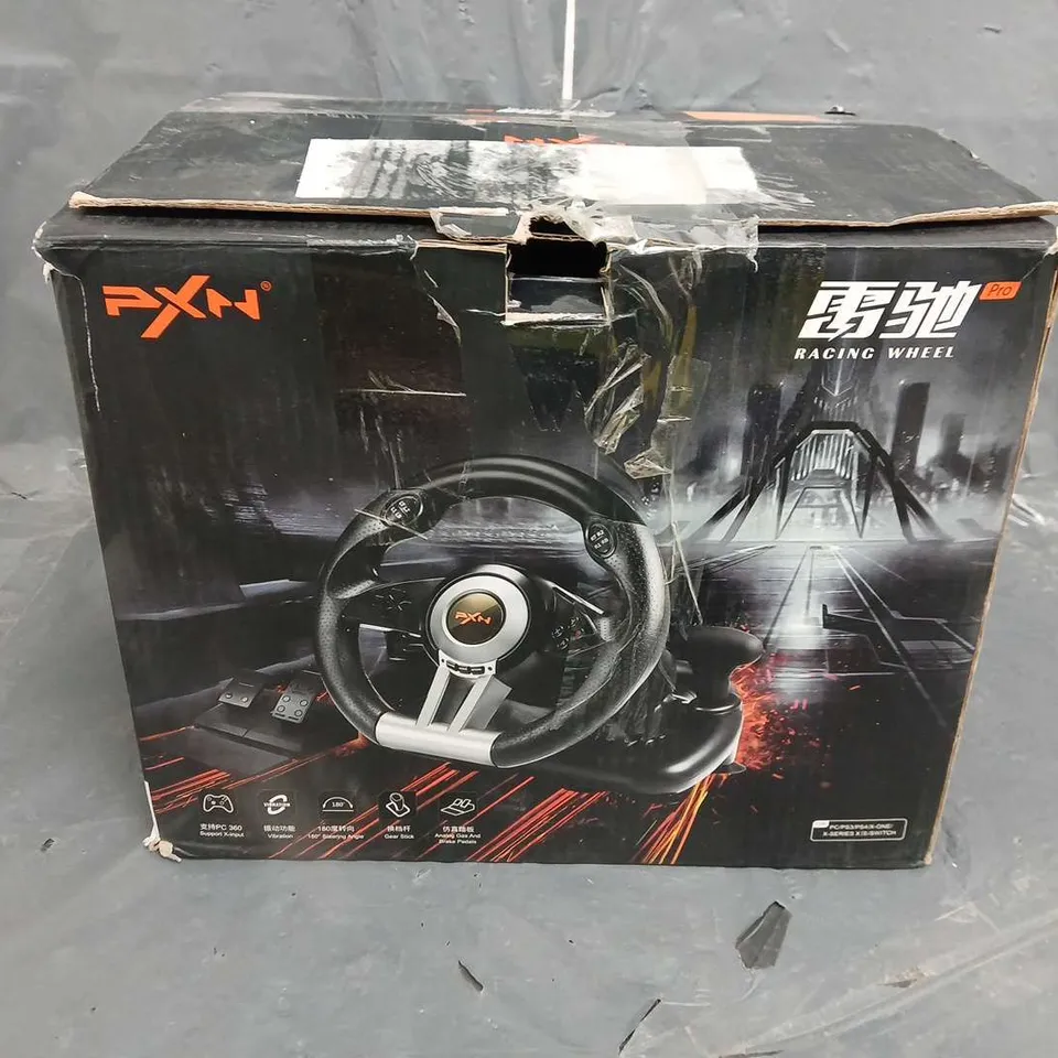 BOXED PXN V3 PRO GAMING STEERING WHEEL 