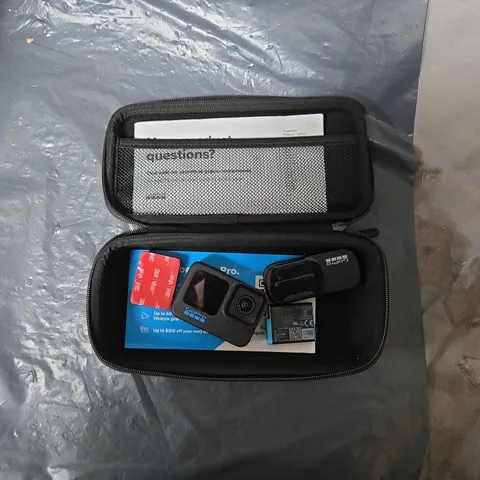 GOPRO ACTION CAMERA WITH ACCESSORIES BUNDLE – BOXED