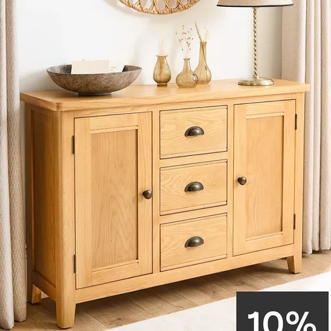 ASHWIN READY ASSEMBLED 2 DOOR, 3 DRAWER - COLLECTION ONLY