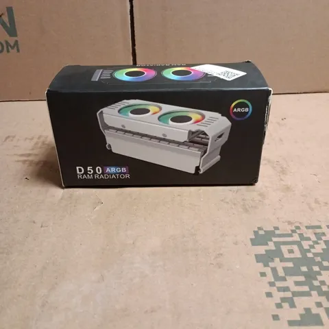 D50 ARGB RAM RADIATOR BOXED COMPUTER PART