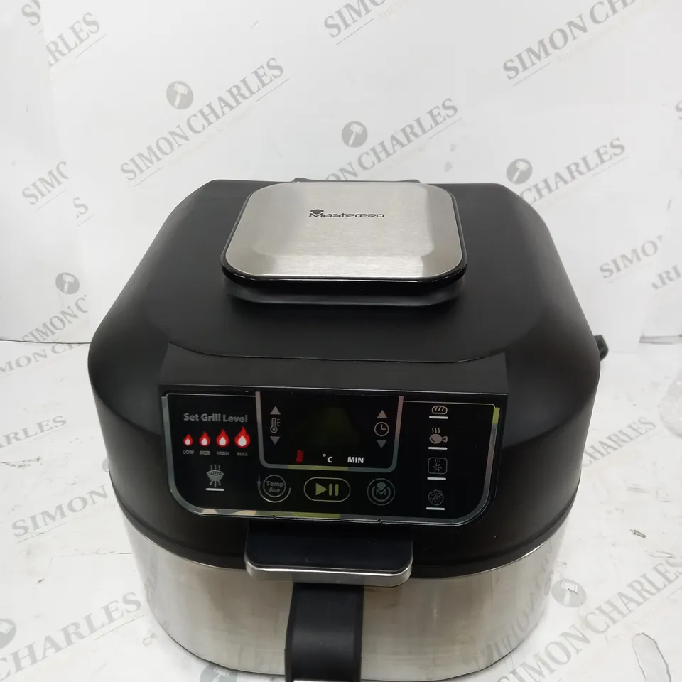 BOXED MASTERPRO KITCHEN ROBOT SMOKELESS GRILL AND AIR FRYER