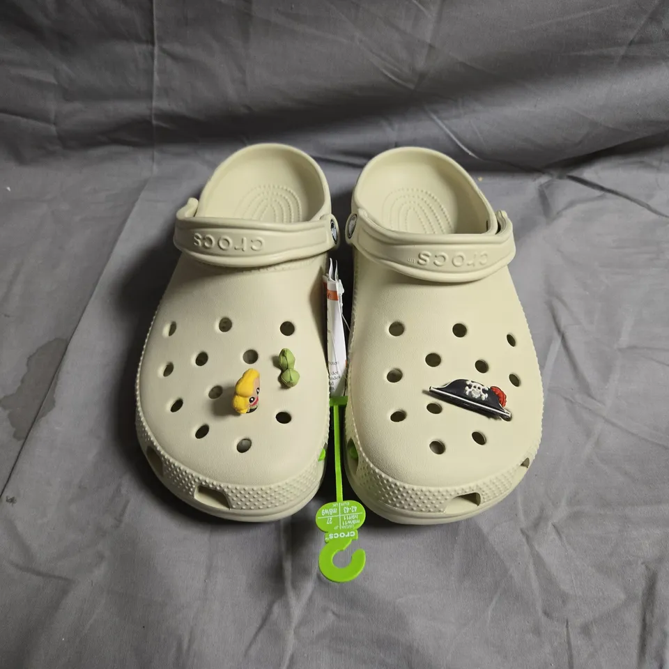 PAIR OF CLASSIC CROC CLOGS- UK SIZE M8 / W9