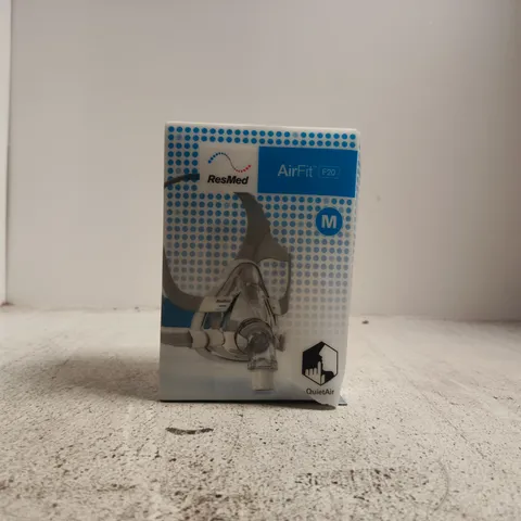 RESMED AIRFIT F20 MASK – MEDIUM - BOXED