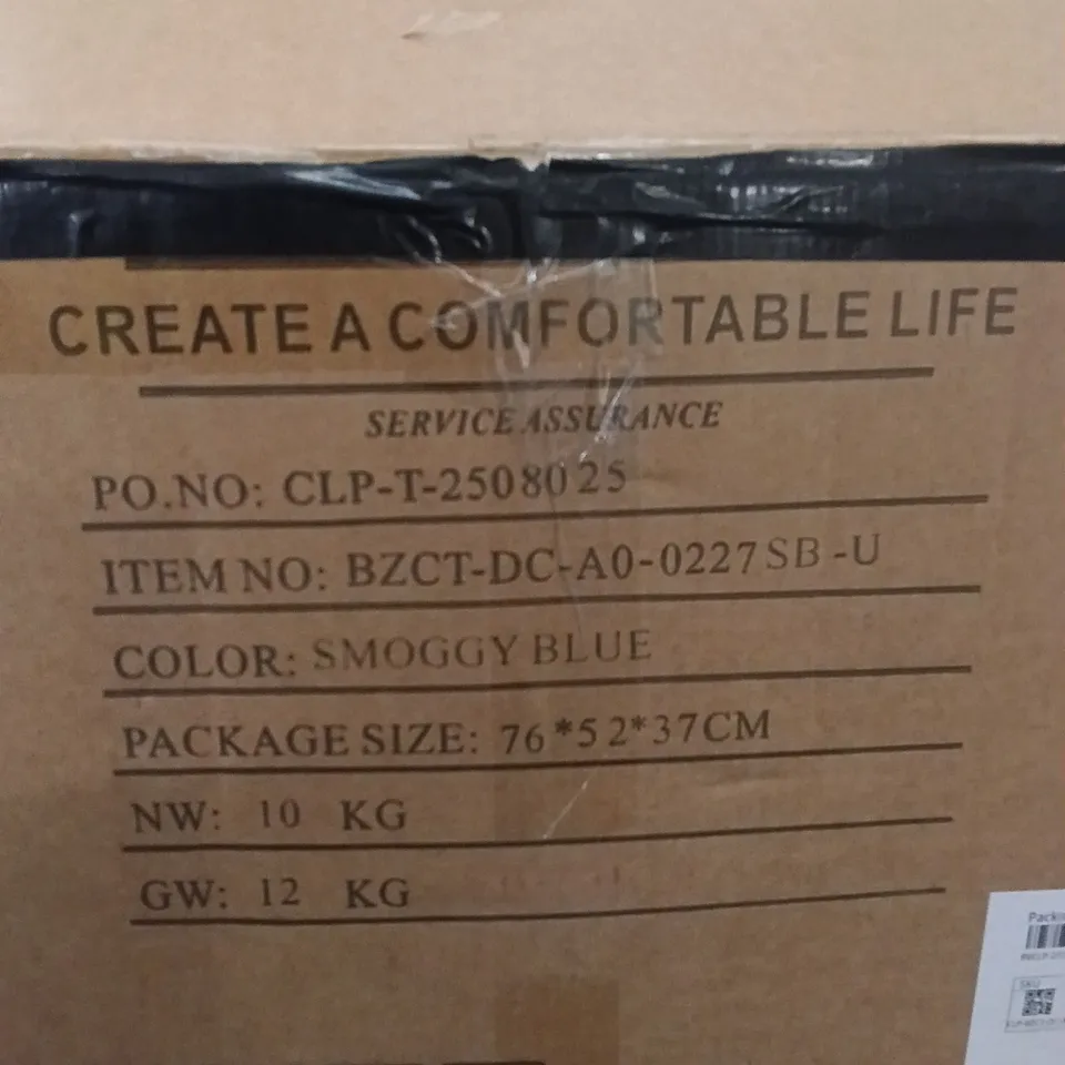 BOXED SET OF 2 FAUX LEATHER DINING CHAIRS