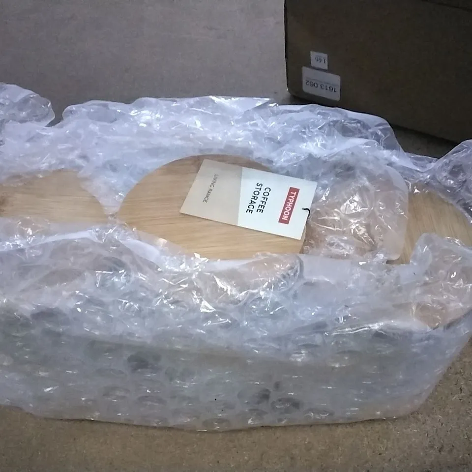 TYPHOON LIVING TEA COFFEE SUGAR HOLDERS CREAM