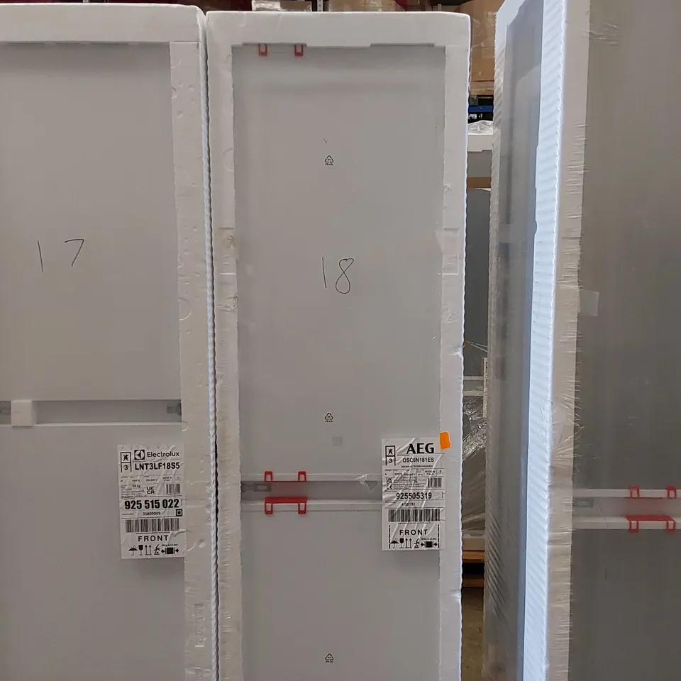 AEG TWINTECH OSC6N181ES 6000 INTEGRATED 70/30 FRIDGE FREEZER - SLIDING HINGE RRP £584
