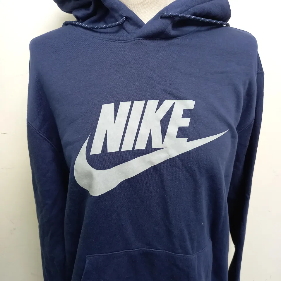 NIKE LOGO GRAPHIC HOODIE SIZE M
