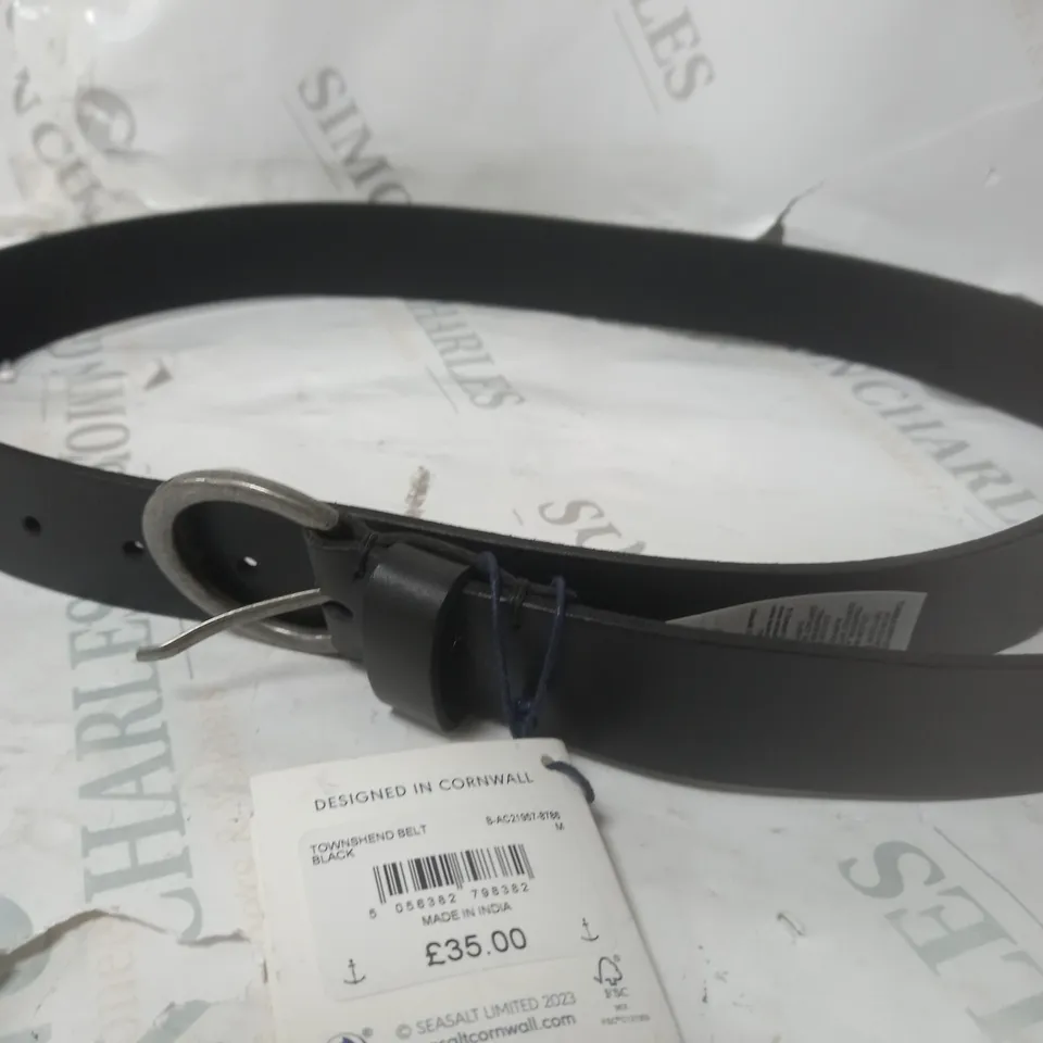 SEA SALT LEATHER BELT 