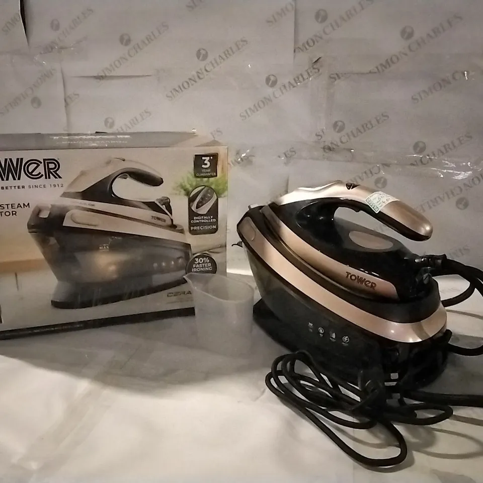 BOXED TOWER 2400W DIGITAL STEAM GENERATOR IRON