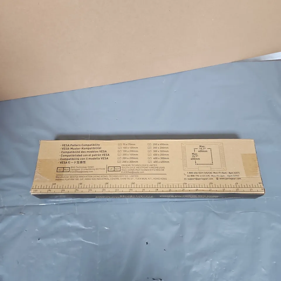 PERLEGEAR TILTING TV WALL MOUNT – MODEL PGMTK1, BOXED
