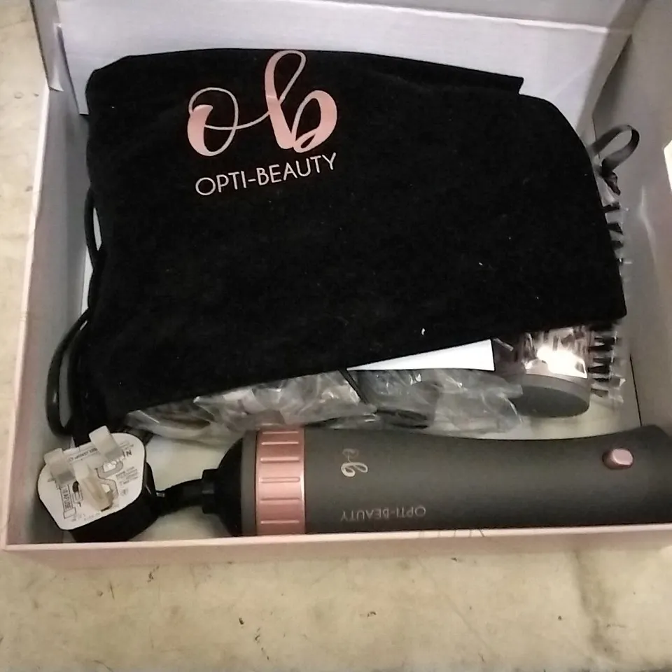 OPTI-BEAUTY HOT AIR MULTI- STYLER WITH ACCESSORIES
