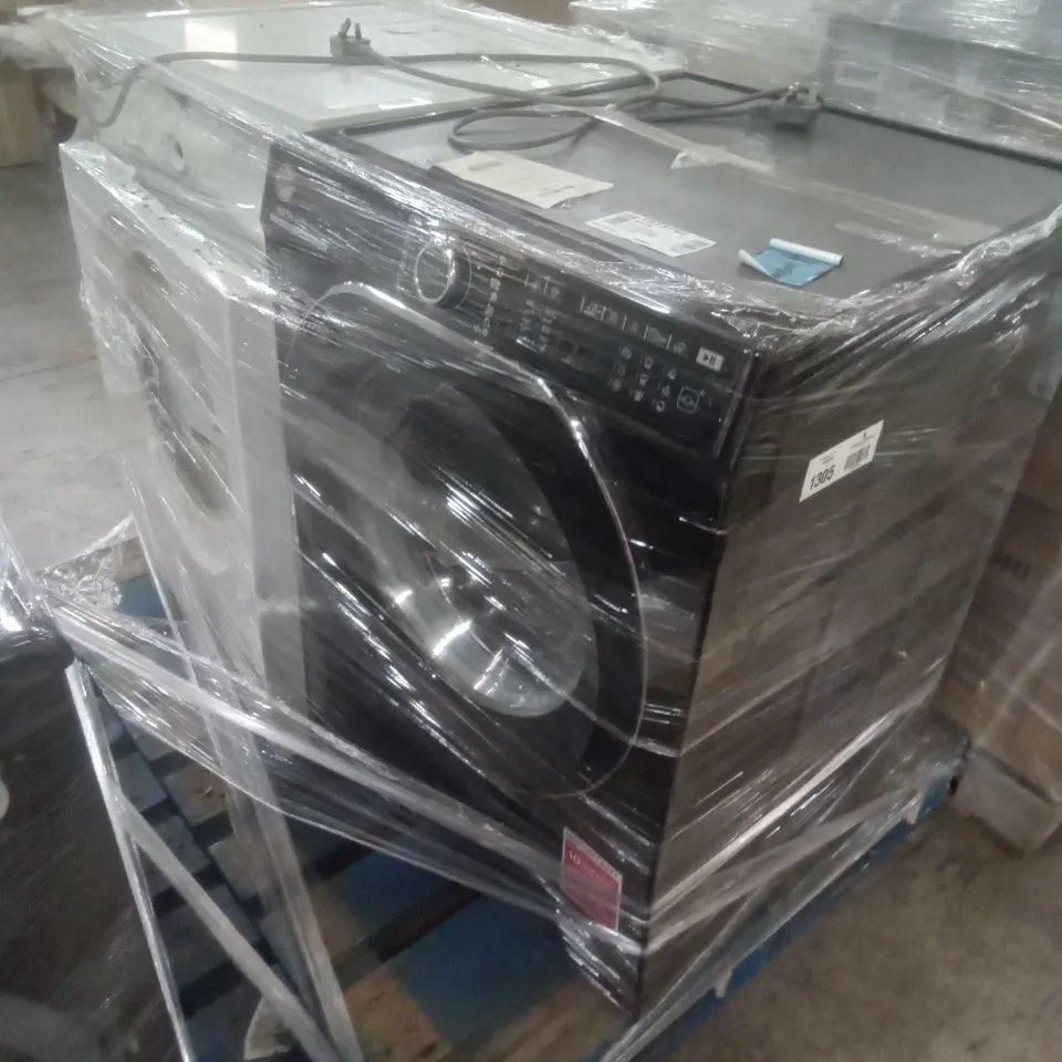 HAIER FREESTANDING WASHING MACHINE IN WHITE AND HOOVER H-WASH 500 FREE STANDING WASHING MACHINE