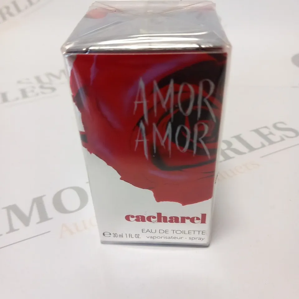 BOXED AND SEALED AMOR AMOR CACHAREL EAU DE TOILETTE 30ML