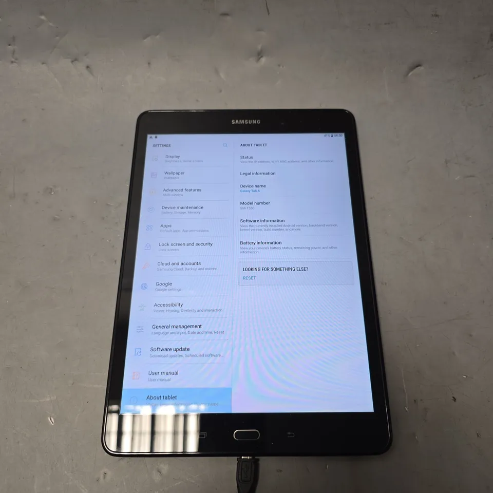 SAMSUNG GALAXY TAB A 