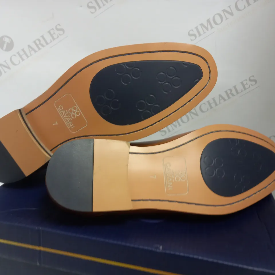 HOUSE OF CAVANI TASSLE LOAFER TAN UK 7