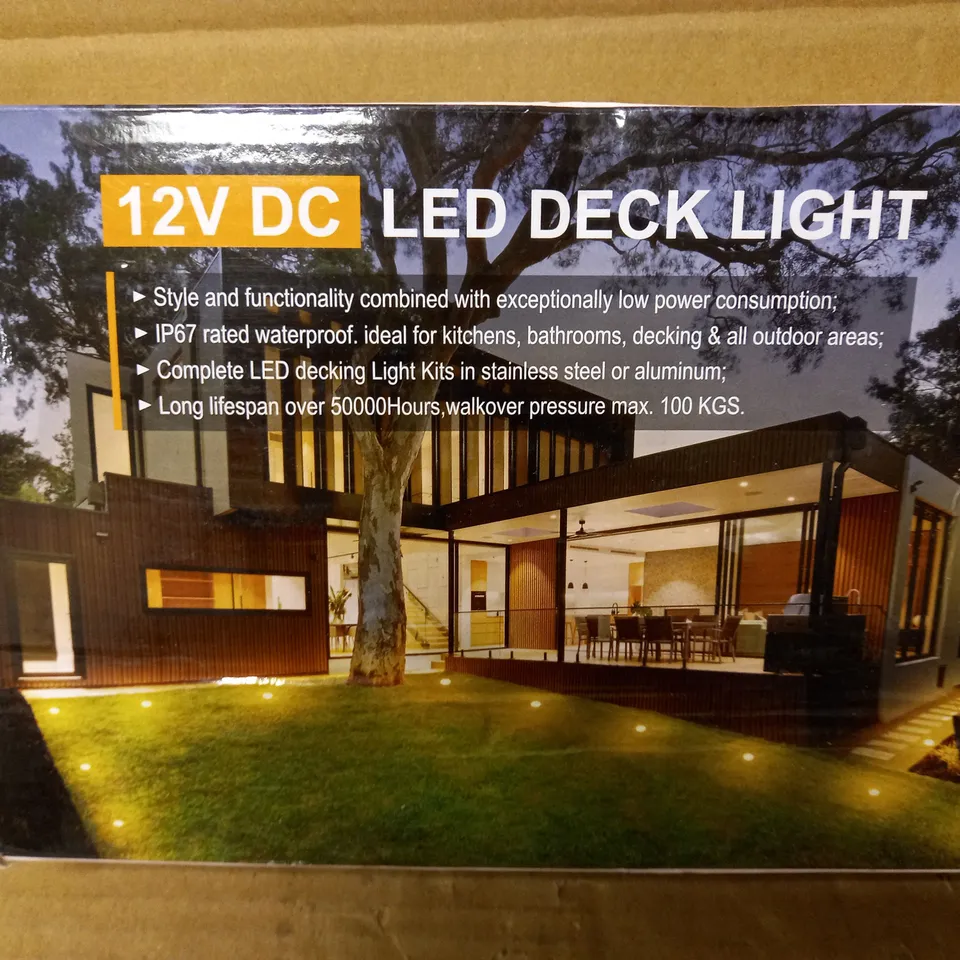 LED DECK LIGHT, 12V DC