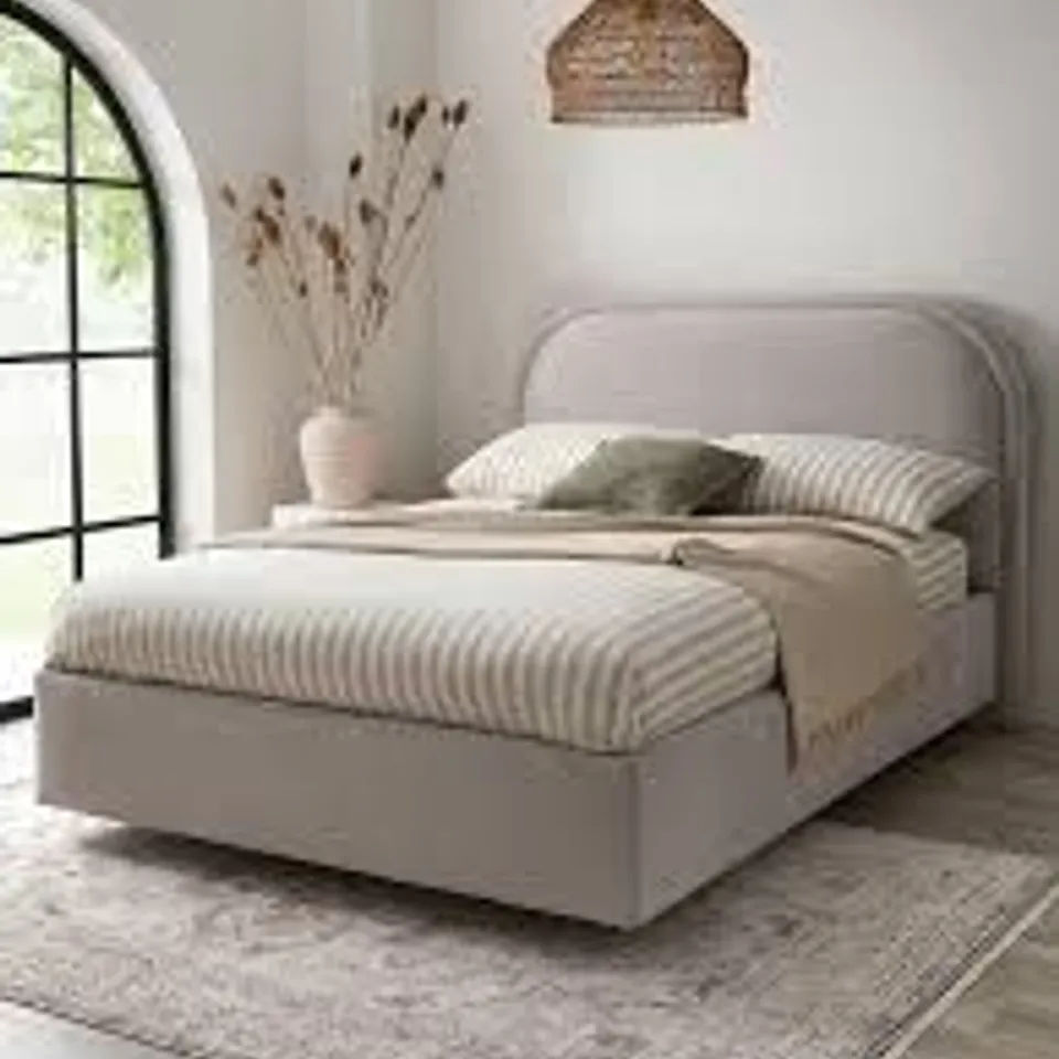 BOXED HARMONY KING BED - NATURAL (3 BOXES)