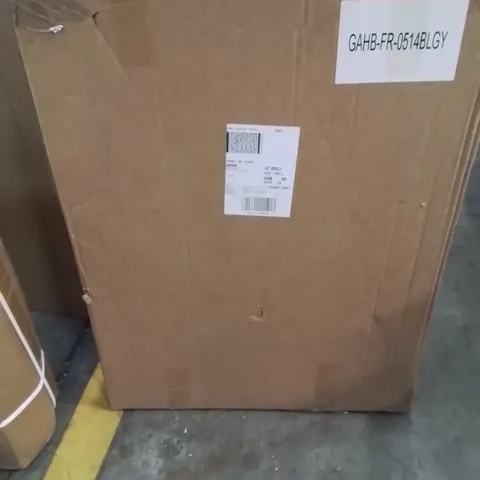 BOXED BLACK AND GREY OUTDOOR LOUNGER/CHAIR