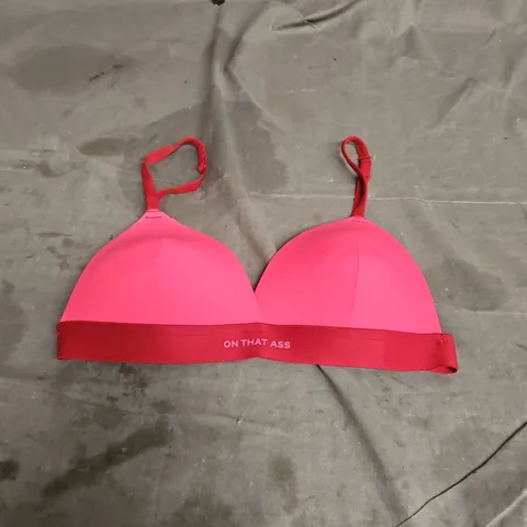 ON THAT ASS KATE BRALETTE IN RED SIZE S