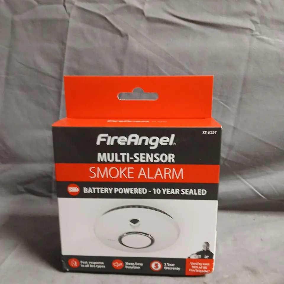 FIREANGEL MULTI-SENSOR SMOKE ALARM – BATTERY POWERED