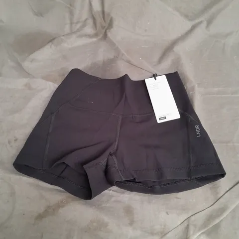 LNDR THE LIMITLESS BIKE SHORT 3" IN BLACK SIZE XS