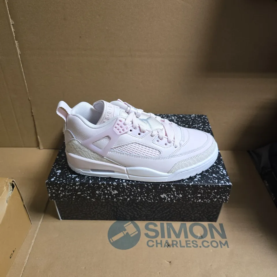 NIKE JORDAN SPIZIKE LOW WMNS PEARL PINK/WOLF GREY/SAIL – UK4.5 