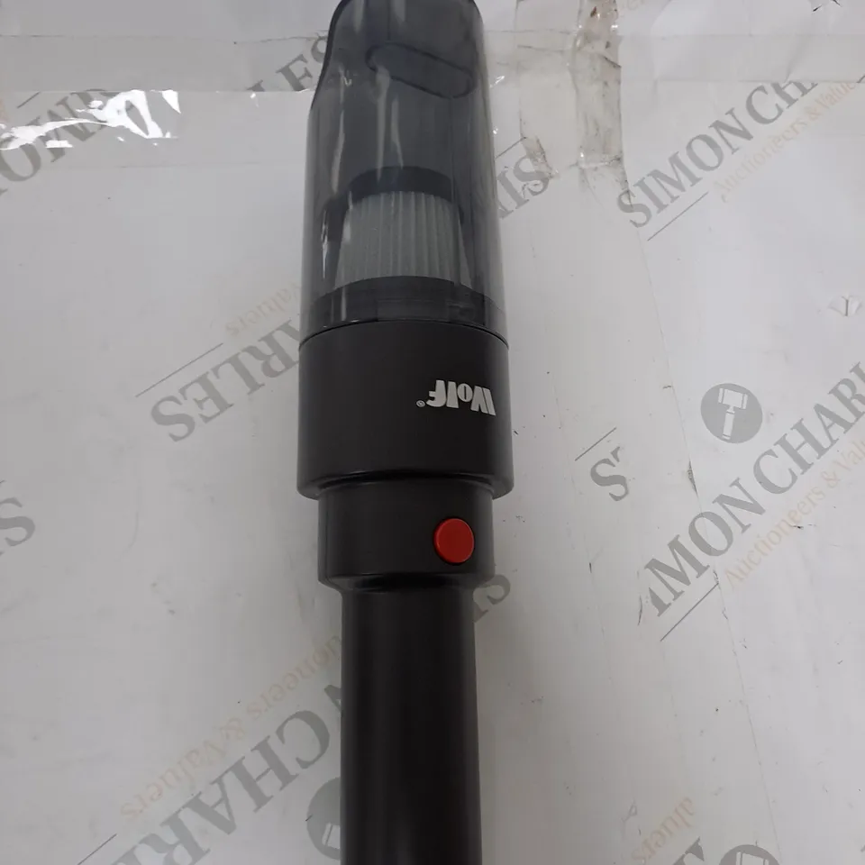 BOXED WOLF CORDLESS CAR BUDDY VACUUM CLEANER