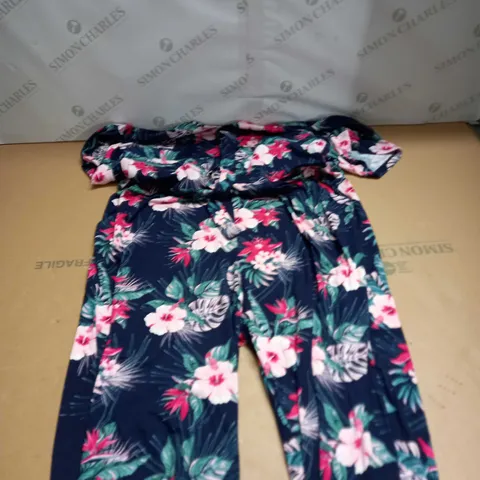 WOMENS FLORAL PATTERN JUMPSUIT SIZE 18