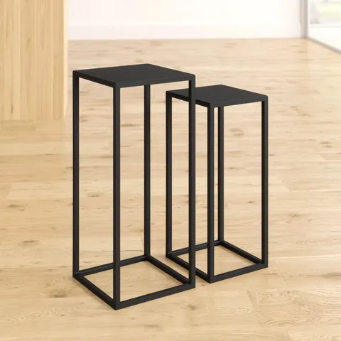 BOXED EVELYN 2 PIECE SIDE TABLE SET