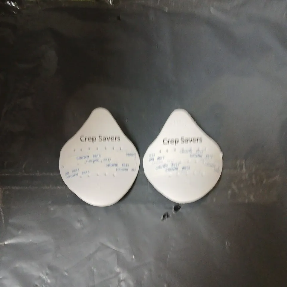 BOX OF CREP SAVERS SHOE INSERTS - WHITE MOISTURE-ABSORBING INSERTS (LARGE LOT)