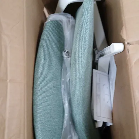 COVE OFFICE CHAIR - GREEN/WHITE - COLLECTION ONLY