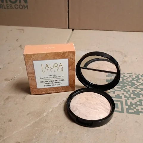 LAURA GELLER BAKED BALANCE-N-BRIGHTEN COLOR CORRECTING FOUNDATION – COMPACT