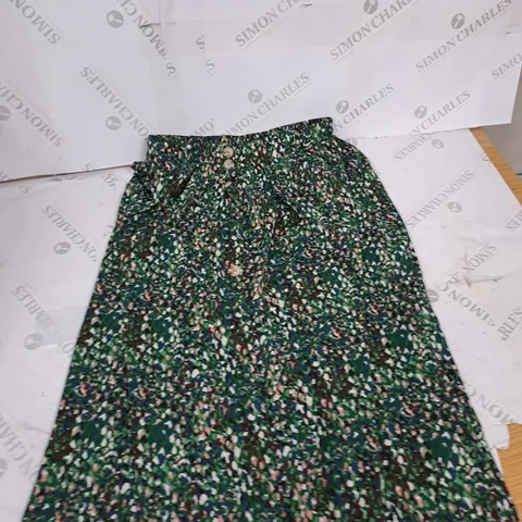 MOON MOOD COLOR PRINT SKIRT SIZE L