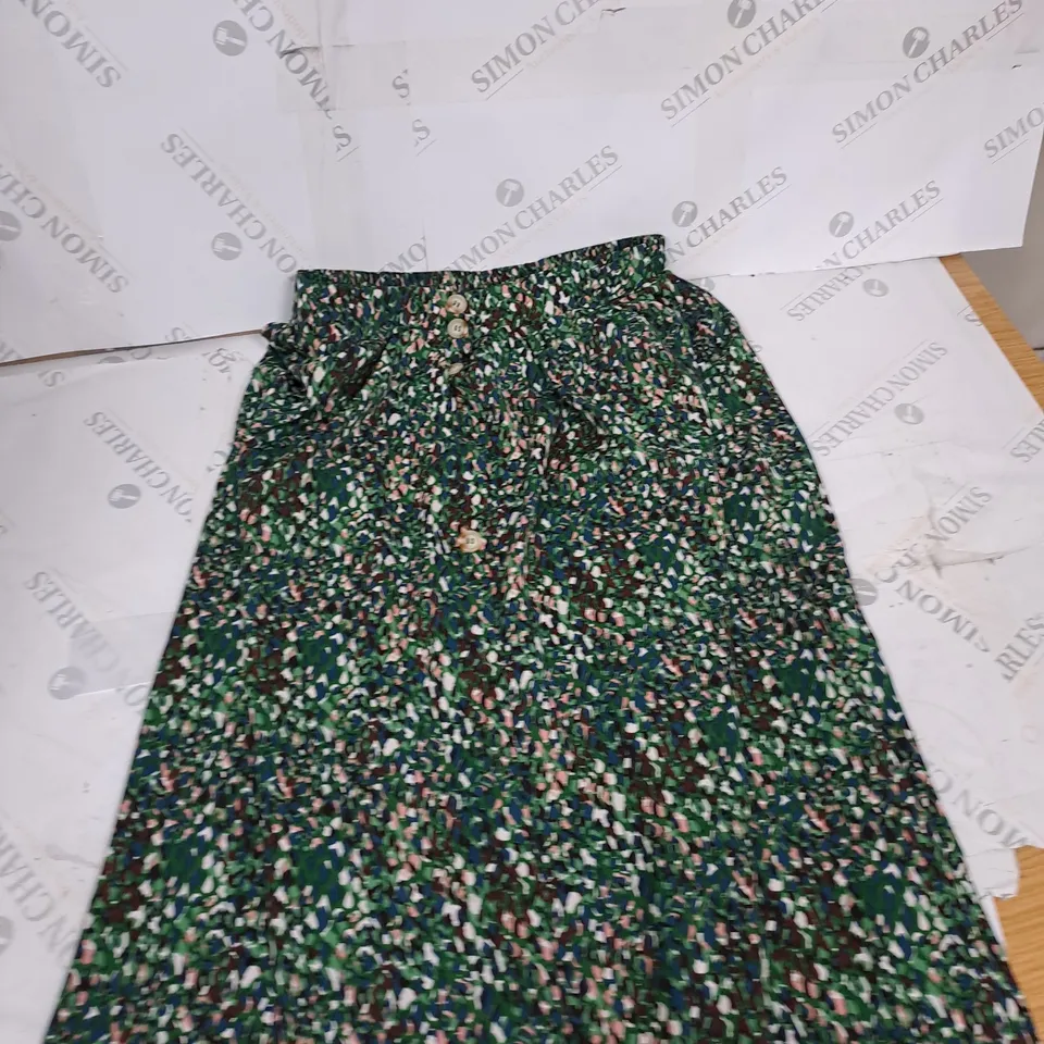 MOON MOOD COLOR PRINT SKIRT SIZE L