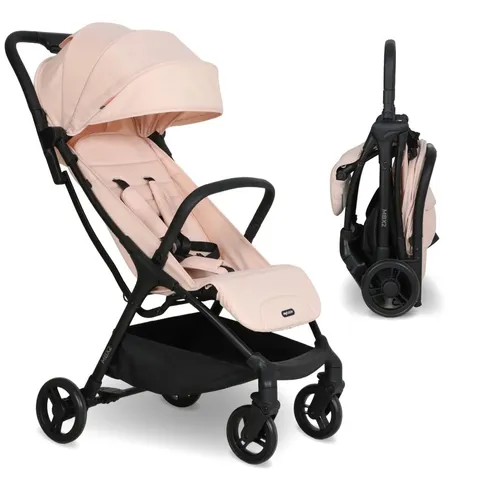MY BABIIE MBX2 COMPACT STROLLER - BLUSH PINK UNBOXED