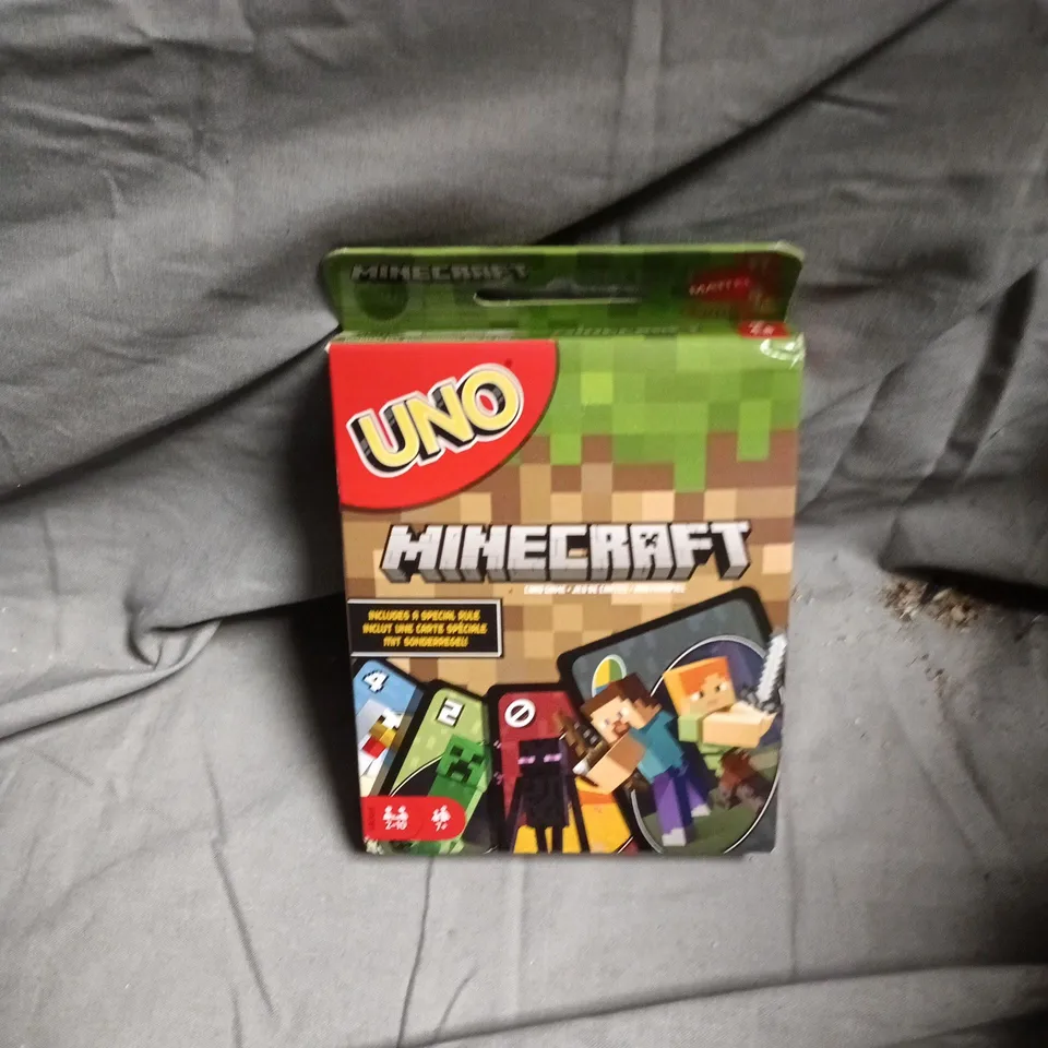 UNO MINECRAFT EDITION CARD GAME – BOXED 