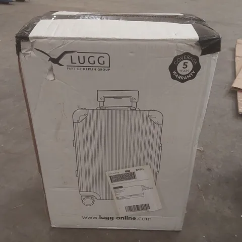 BOXED LUGG TRAVEL SUITCASE