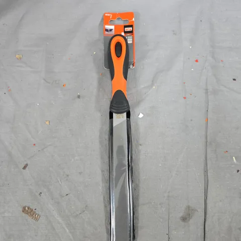 BAHCO ERGO FILE WITH ORANGE & BLACK ERGONOMIC HANDLE