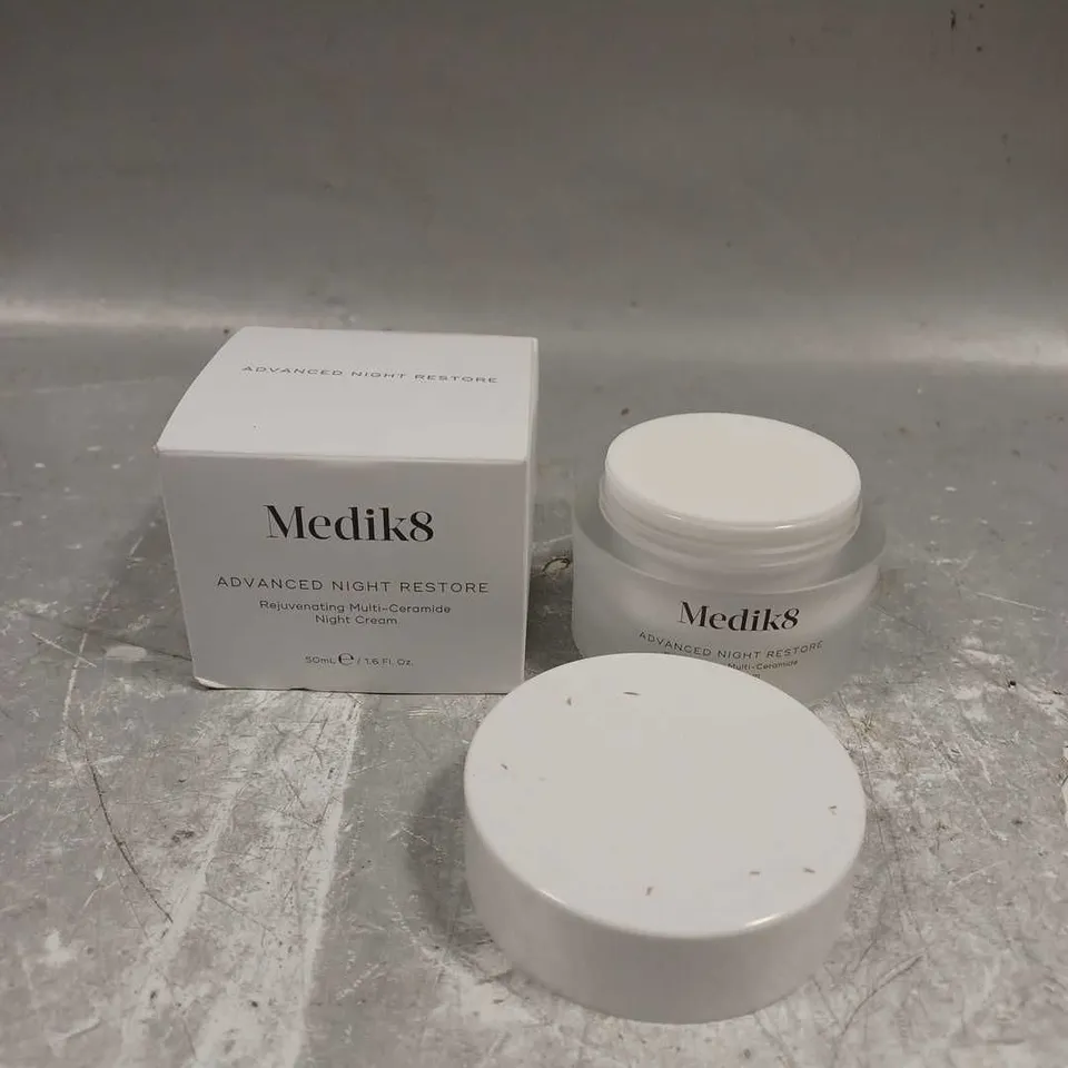 SEALED MEDIK8 ADVANCED NIGHT RESTORE CREAM 50ML