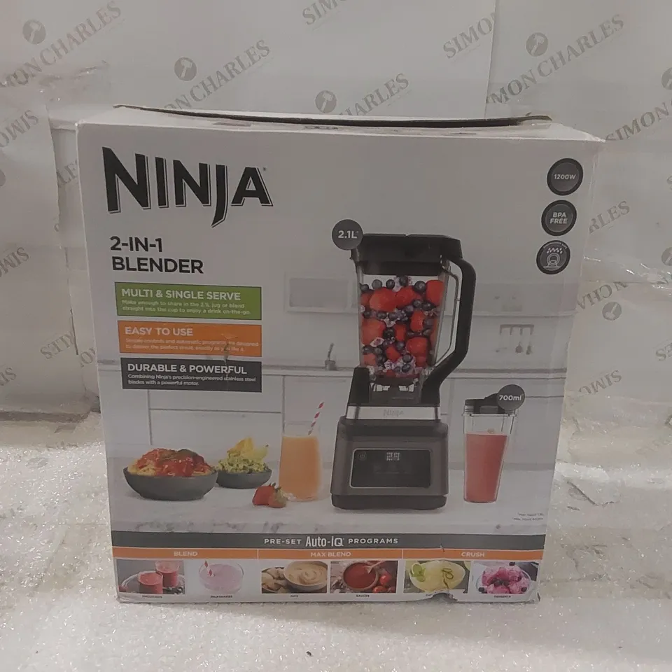 BOXED NINJA 2-IN-1 2.1L BLENDER