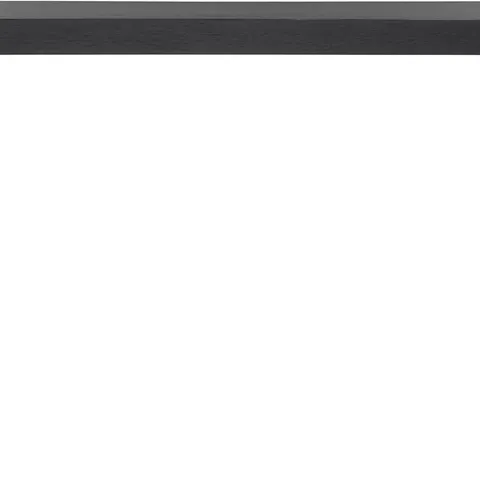 BOXED SAFAVIEH HOME COLLECTION LIASONYA WATERFALL CURVED CONSOLE TABLE - BLACK (1 BOX)