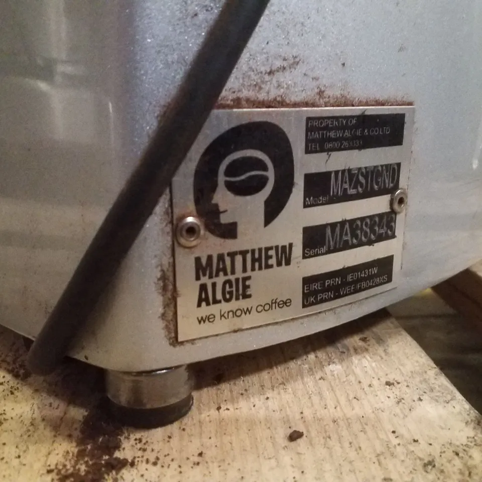 MAZZER LUIGI COMMERCIAL COFFEE GRINDER