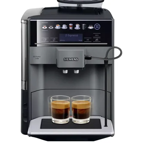 BOXED SIEMENS EQ6 BEAN TO CUP COFFEE MAKER 