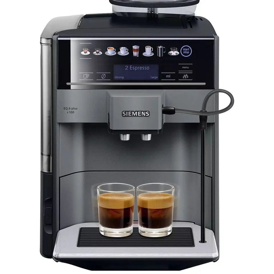 BOXED SIEMENS EQ6 BEAN TO CUP COFFEE MAKER 