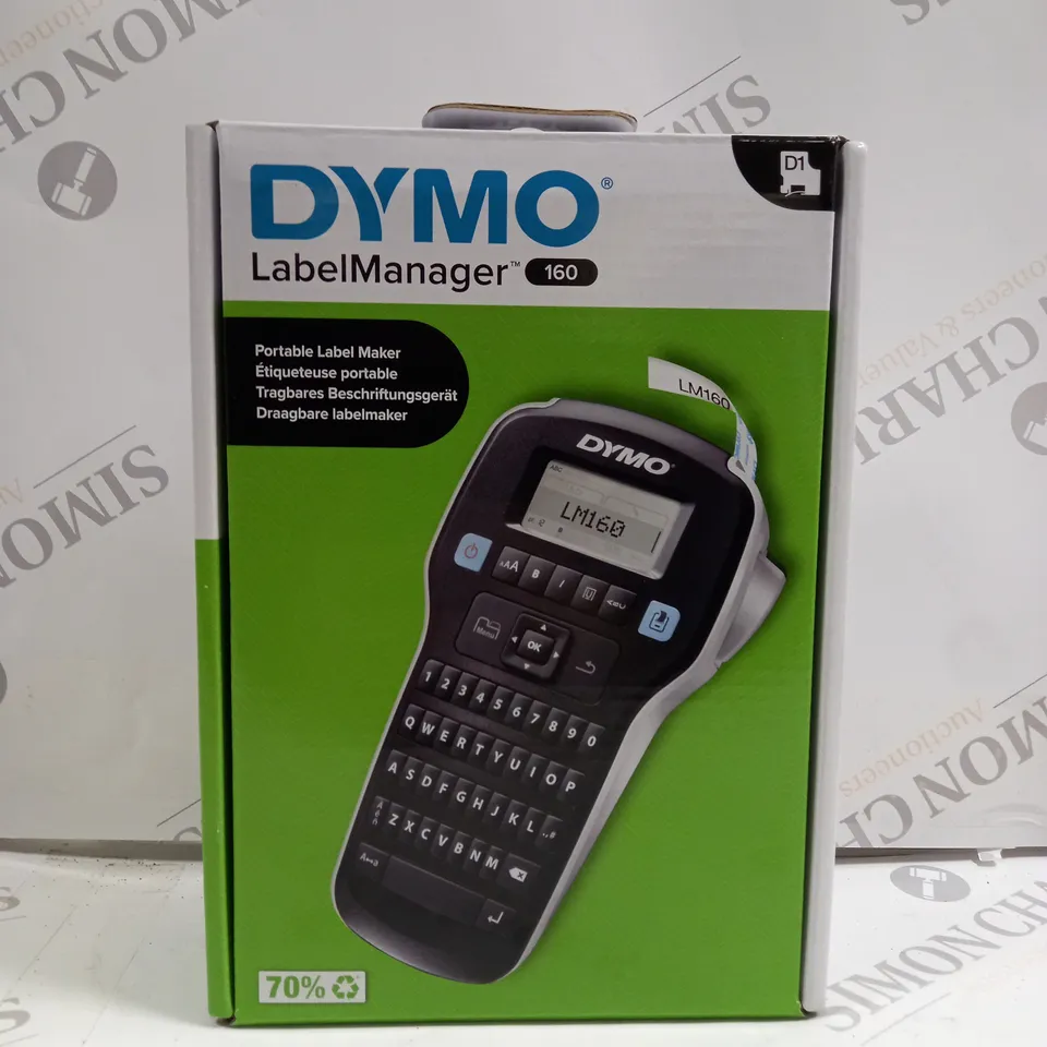 DYMO LABELMANAGER 160 HANDHELD THERMAL LABEL PRINTER