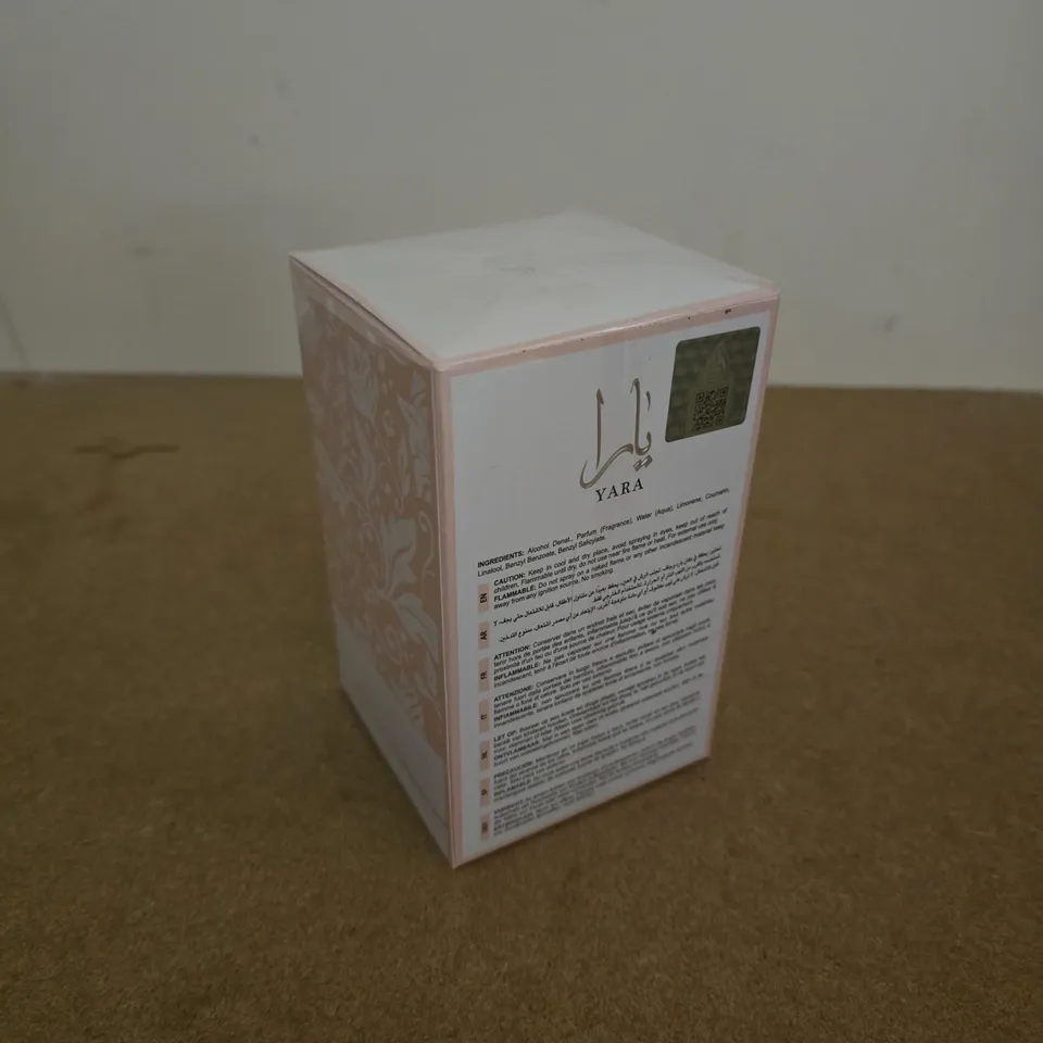 BOXED AND YARA LATTAFA EAU DE PERFUME 100ML